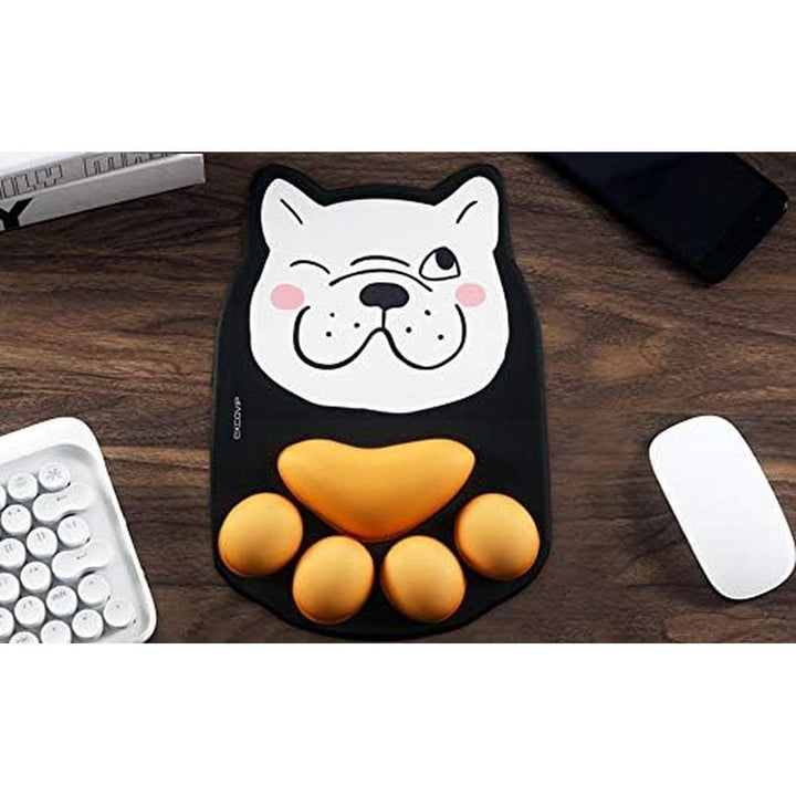 Black Dog Comfort Gaming Mouse Pad - DOKUTRONIX