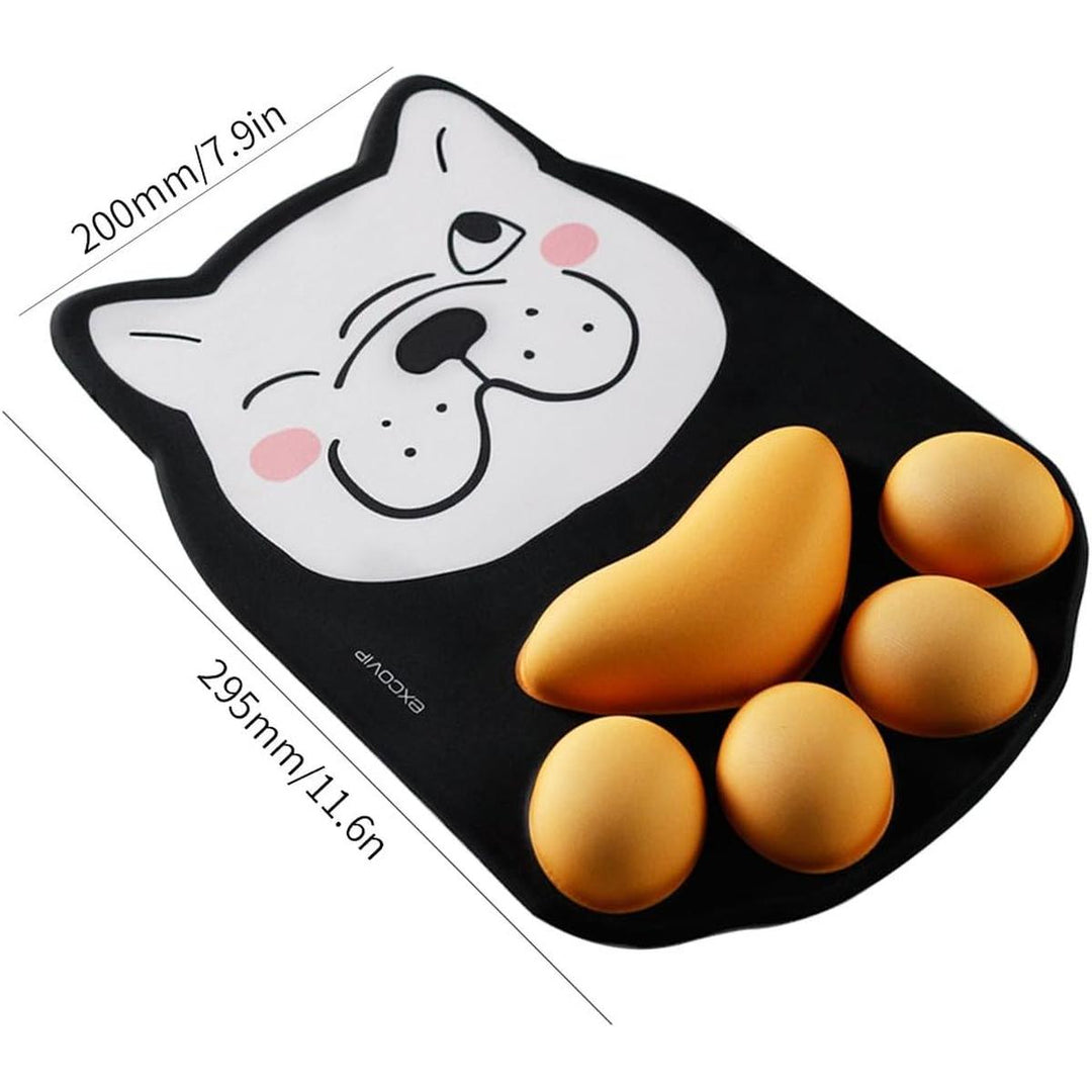 Black Dog Comfort Gaming Mouse Pad - DOKUTRONIX
