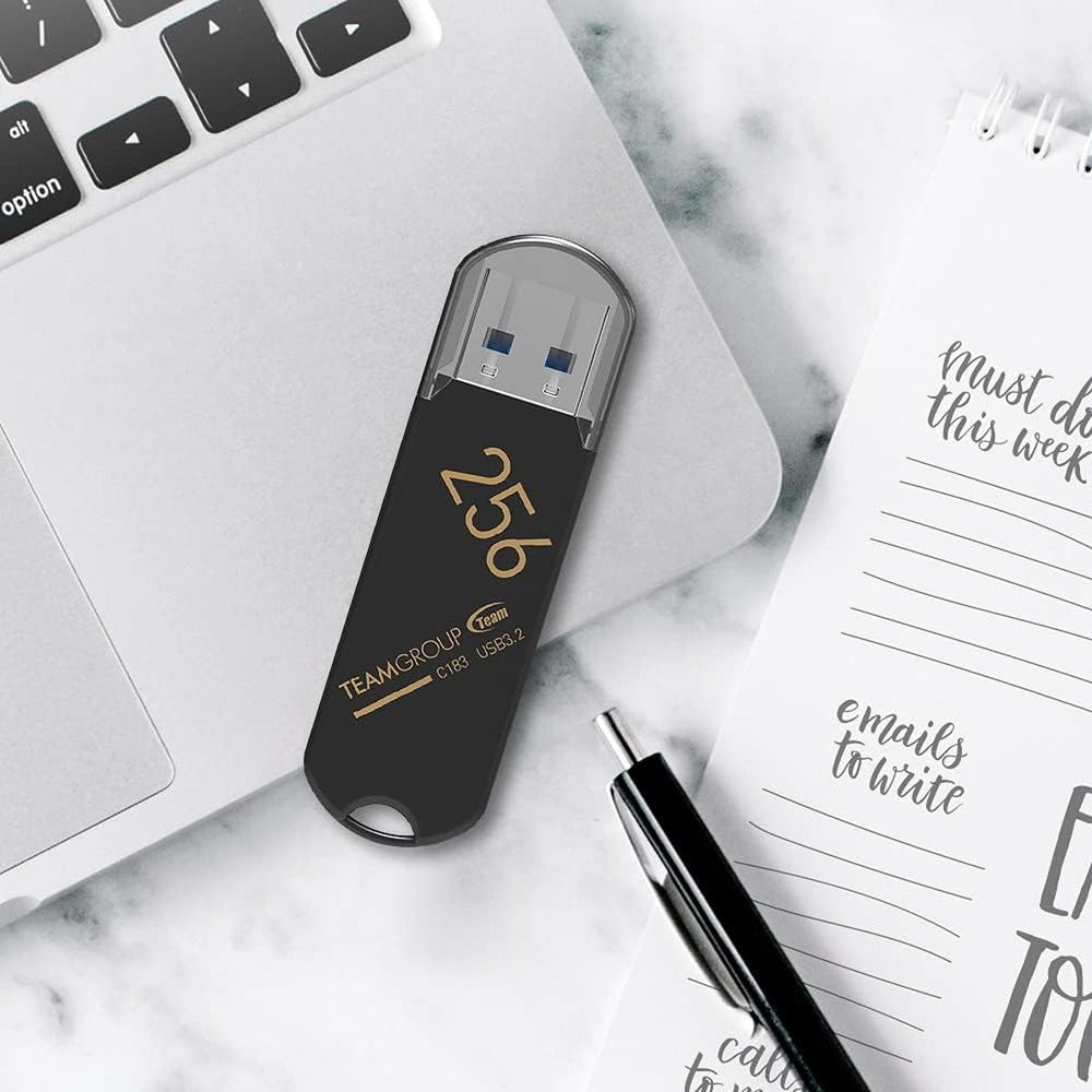 C183 Duo 256GB USB Flash Drives - Black Edition - DOKUTRONIX