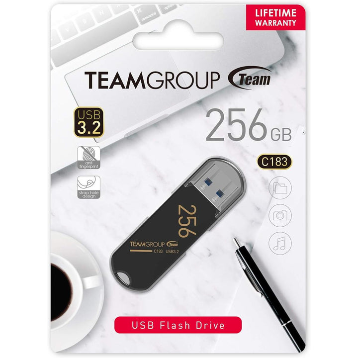 C183 Duo 256GB USB Flash Drives - Black Edition - DOKUTRONIX