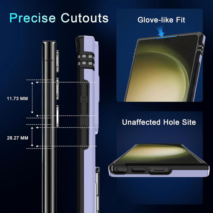 Galaxy Glow: Light Purple S24 Ultra Case - DOKUTRONIX