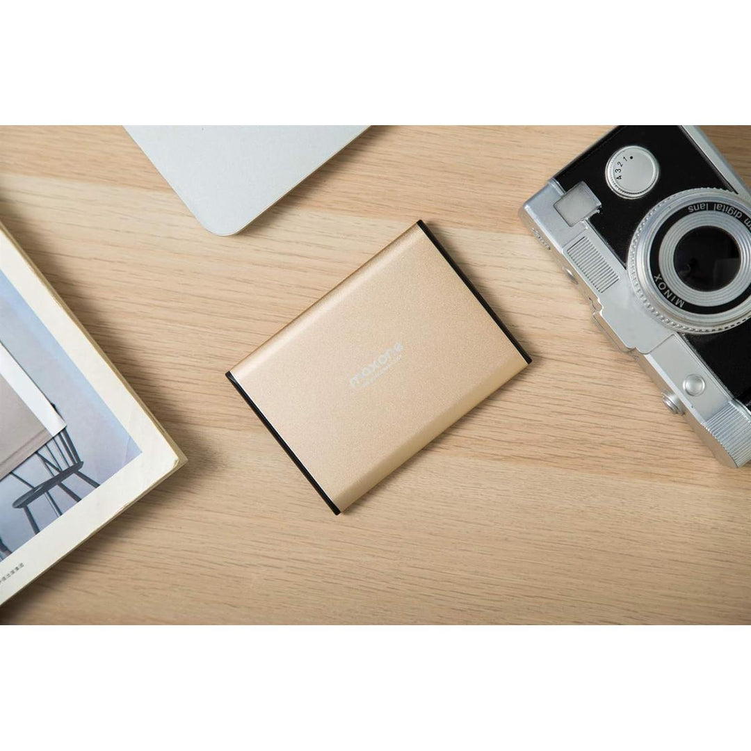 GoldMax 250GB Ultra Slim External Hard Drive - DOKUTRONIX