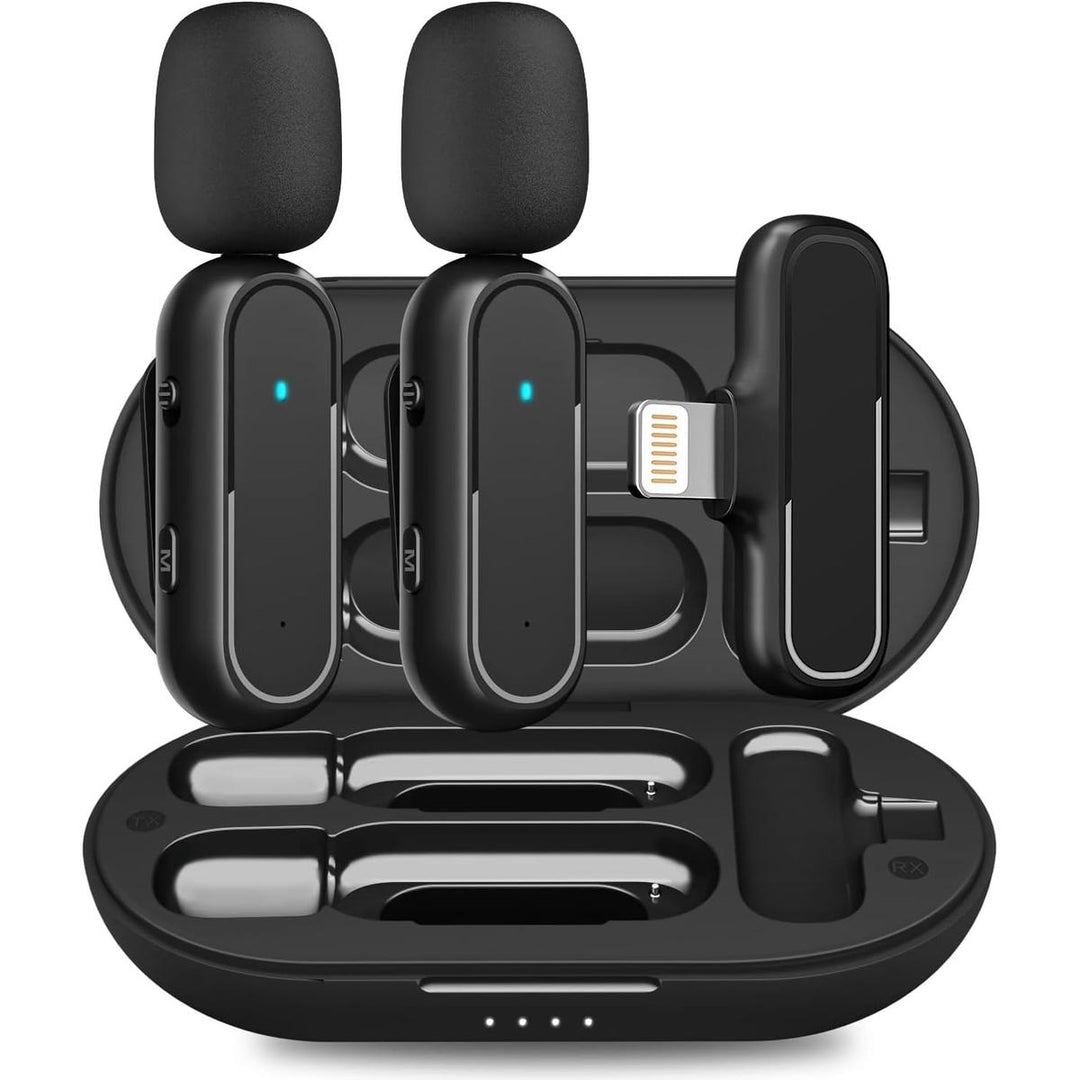 iLavalier Pro: Dual Wireless Mic for iPhone/iPad - DOKUTRONIX