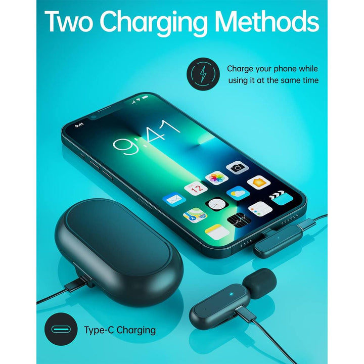 iLavalier Pro: Dual Wireless Mic for iPhone/iPad - DOKUTRONIX