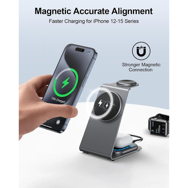 Mag-Safe Trio Charger - DOKUTRONIX