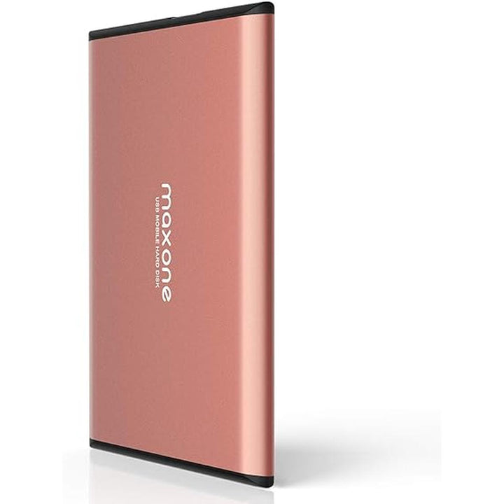 Maxone Slim 250GB Rose Pink Hard Drive - DOKUTRONIX