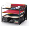 MeshMaster 4-Tray Desk Organizer with Drawer