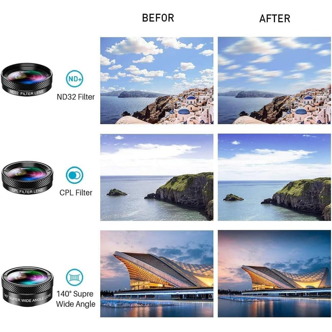 MIAO Pro Lens Set: Capture Every Moment Perfectly! - DOKUTRONIX