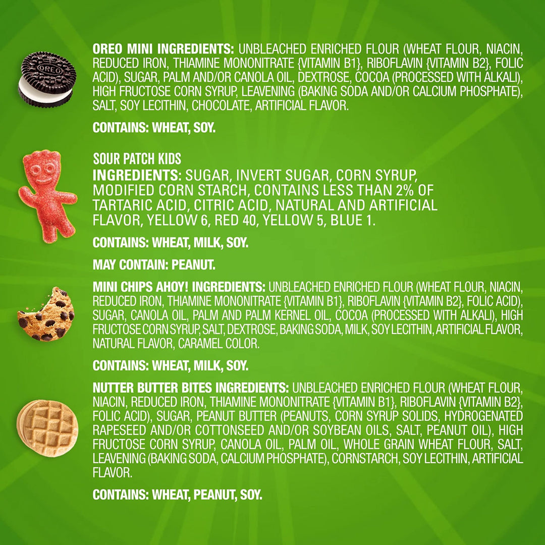 Mini Cookie & Candy Variety Pack - DOKUTRONIX