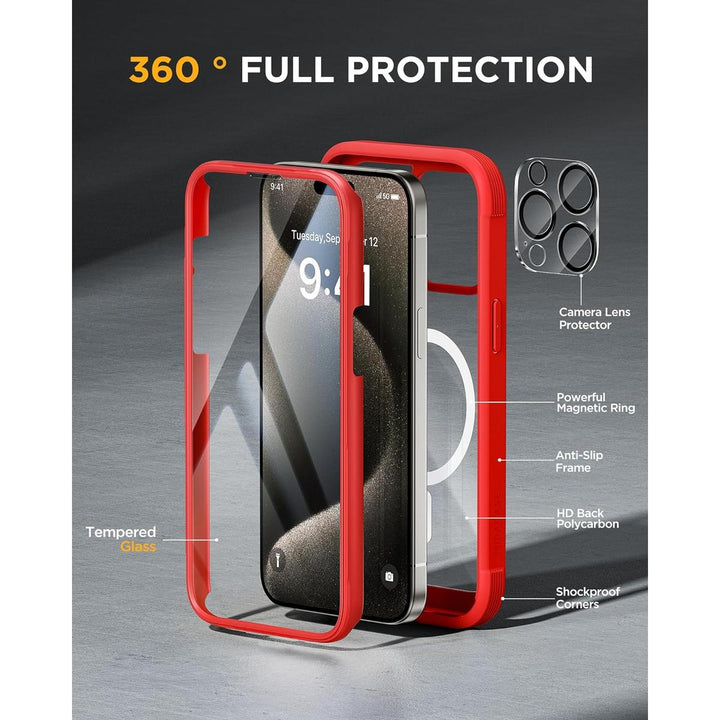 MiraMag Pro Case - Red - DOKUTRONIX