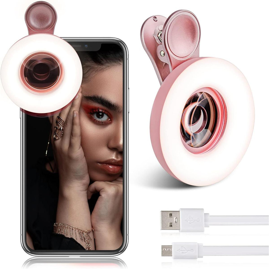 PinkGlow Macro Lens for iPhone & Android - DOKUTRONIX