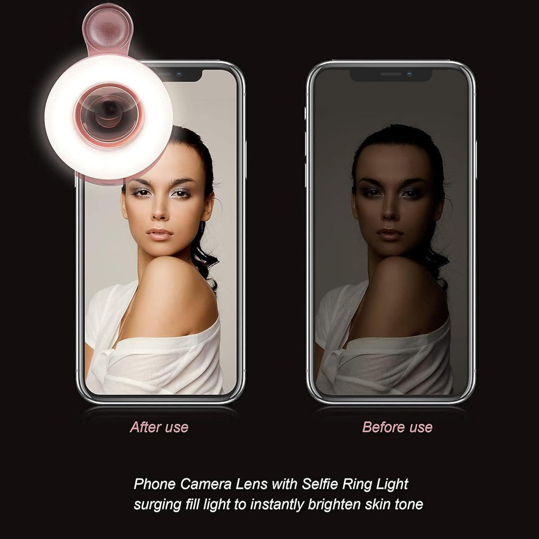 PinkGlow Macro Lens for iPhone & Android - DOKUTRONIX