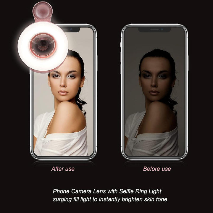 PinkGlow Macro Lens for iPhone & Android - DOKUTRONIX
