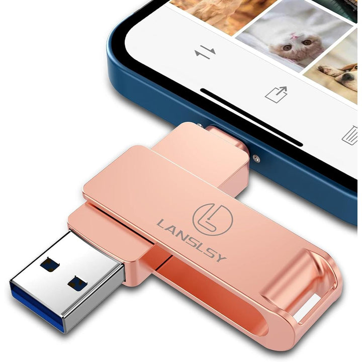 Rose Gold Phone Stick 256GB USB - DOKUTRONIX
