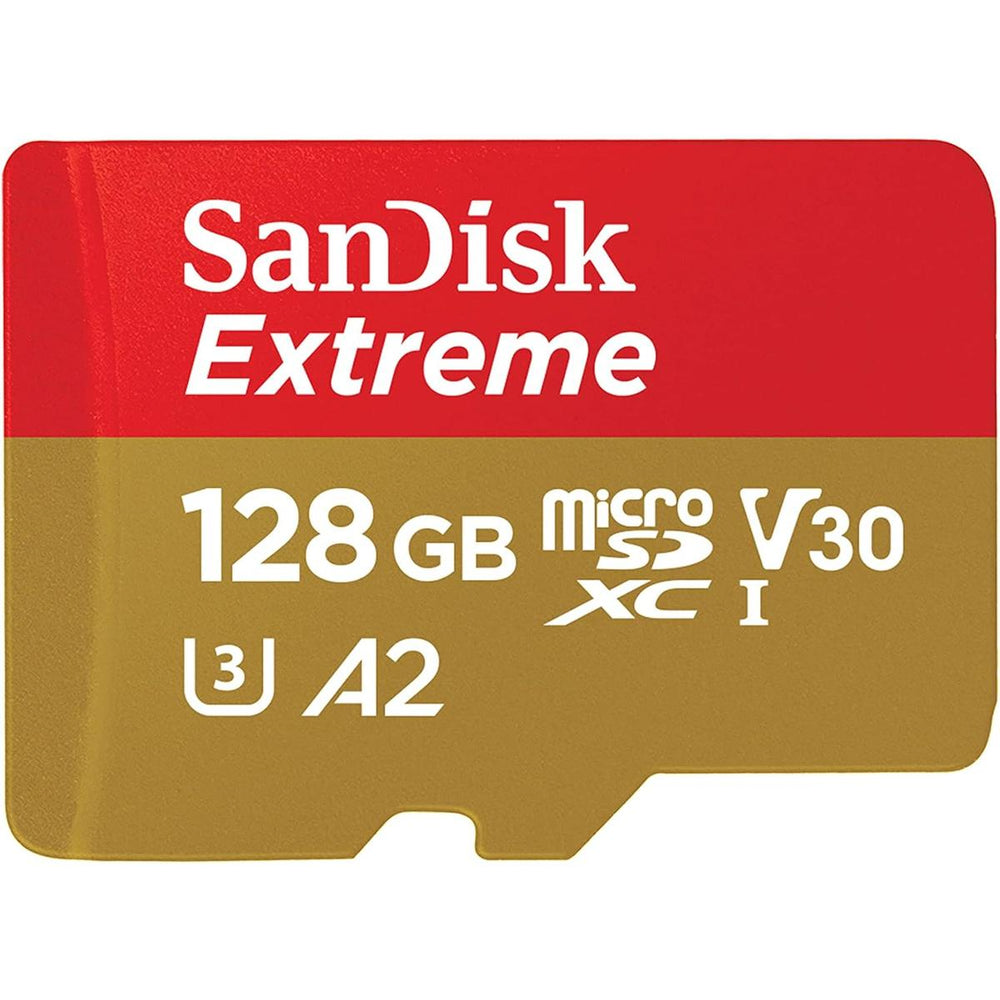 SanDisk 128GB Extreme MicroSDXC 190MB/s 4K A2 - DOKUTRONIX