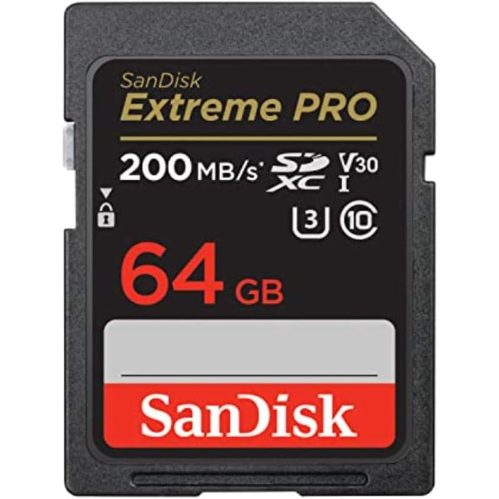 SanDisk 64GB Extreme PRO UHS-I SDXC Card - DOKUTRONIX