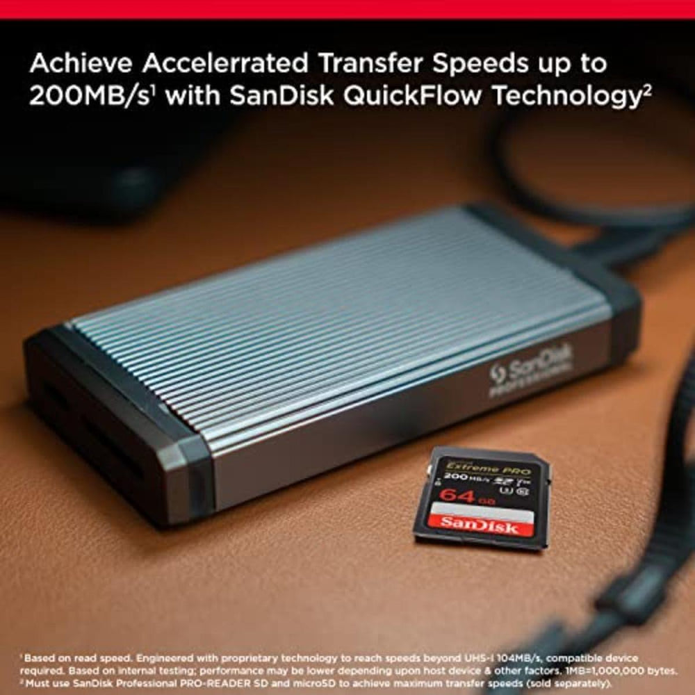 SanDisk 64GB Extreme PRO UHS-I SDXC Card - DOKUTRONIX