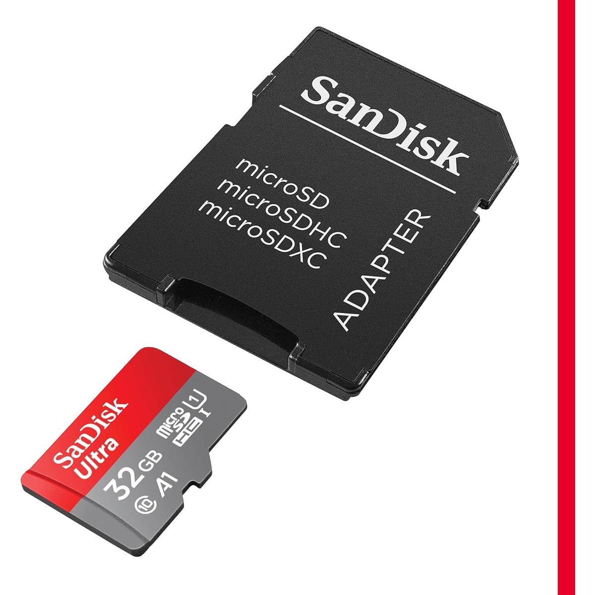 SanDisk Ultra 32GB Micro SD Card Class 10 - Thumbnail 2