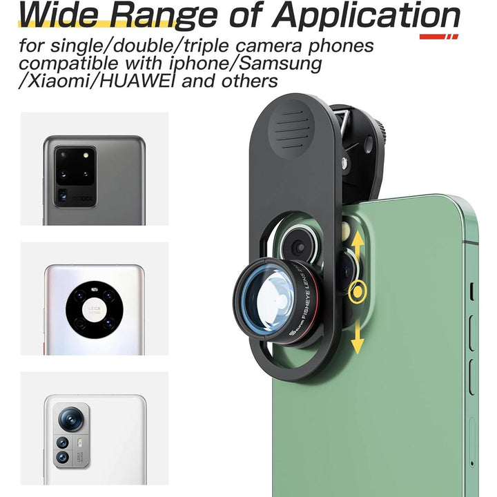 Selvim 210° Smartphone Fisheye Lens Pro - DOKUTRONIX
