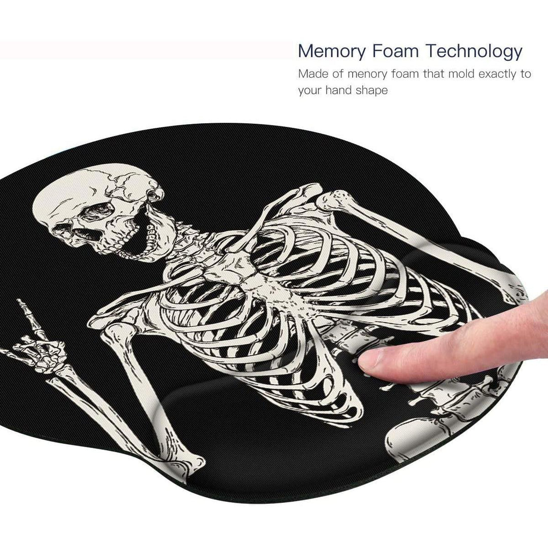 Skeleton Grip Ergonomic Mouse Pad - DOKUTRONIX
