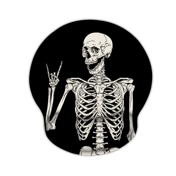 Skeleton Grip Ergonomic Mouse Pad - DOKUTRONIX