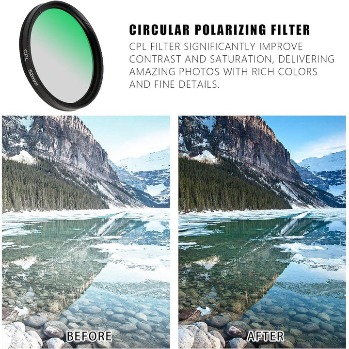 SnapLens 52MM CPL Filter - DOKUTRONIX