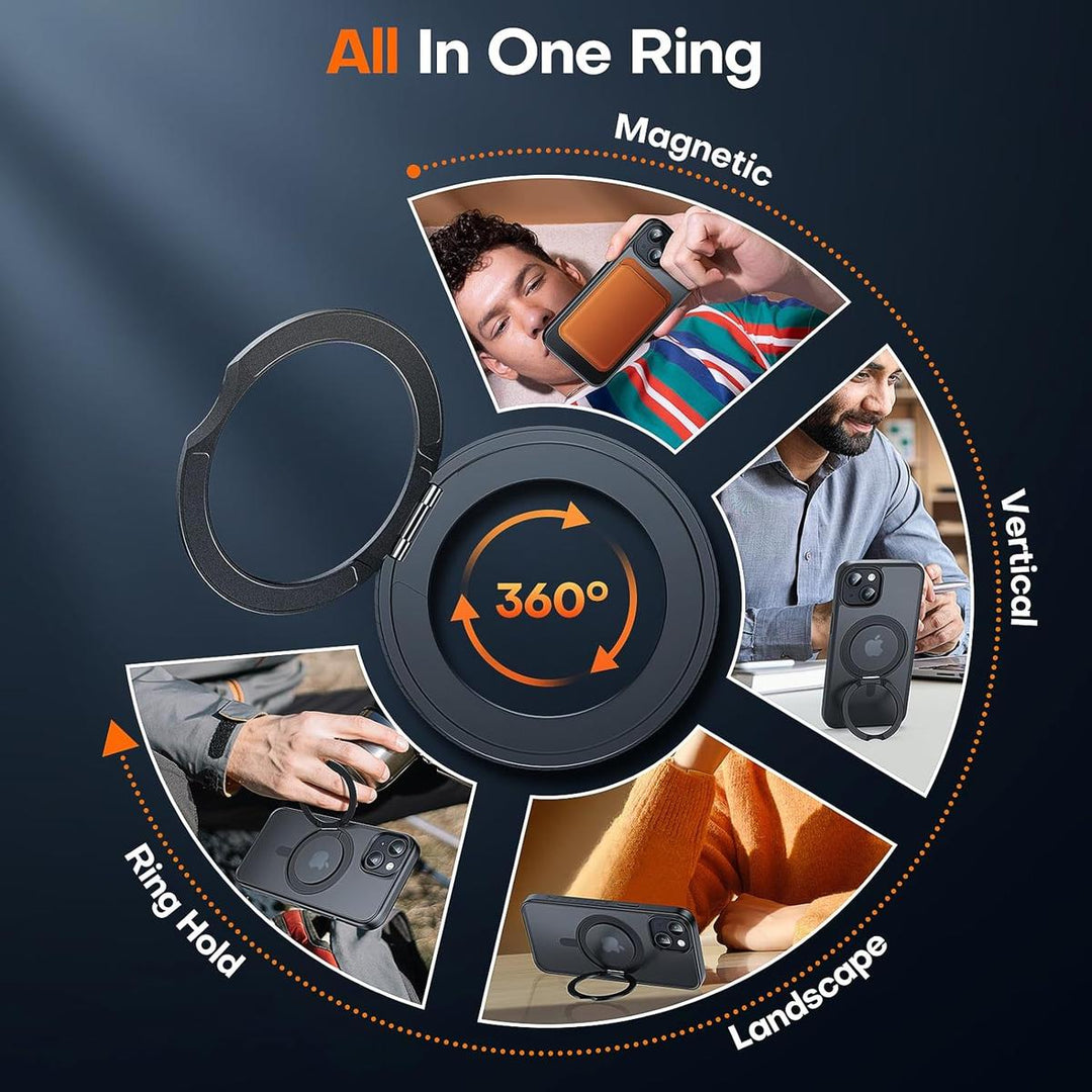 TAURI 360 Case: Black Clear Protection - DOKUTRONIX