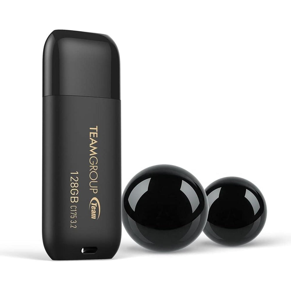 TEAMGROUP 256GB C175 Duo USB Drive - Matte Black - DOKUTRONIX