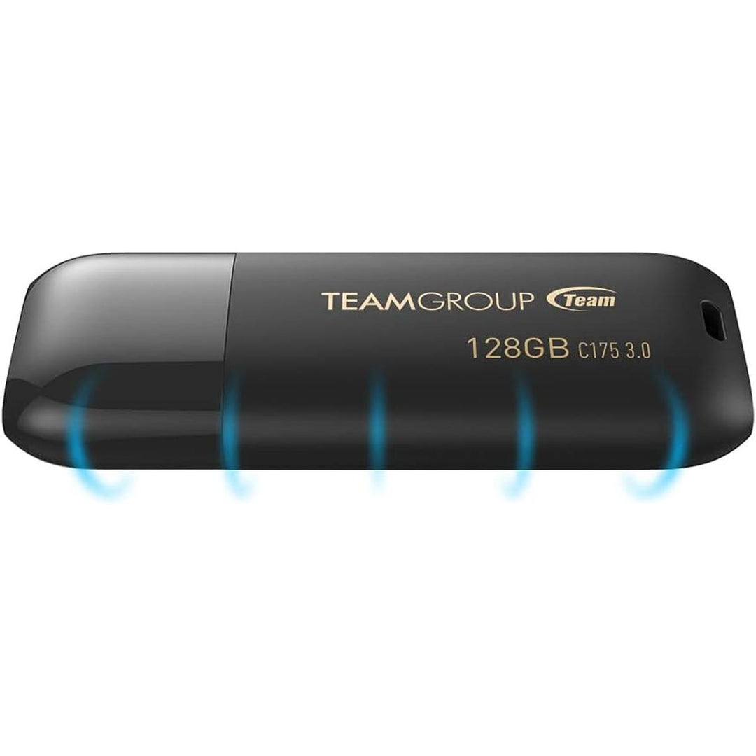 TEAMGROUP 256GB C175 Duo USB Drive - Matte Black - DOKUTRONIX