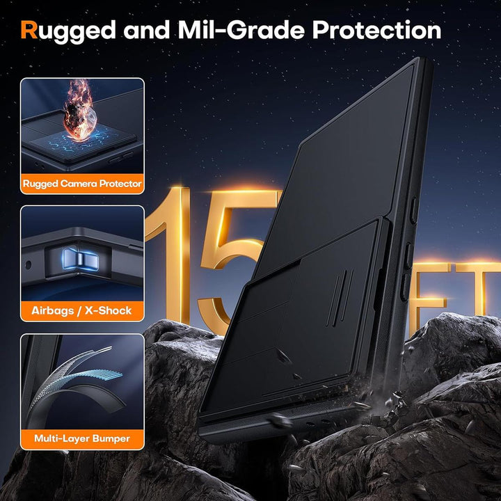 TITAN Kickstand Case for Galaxy S24 - DOKUTRONIX