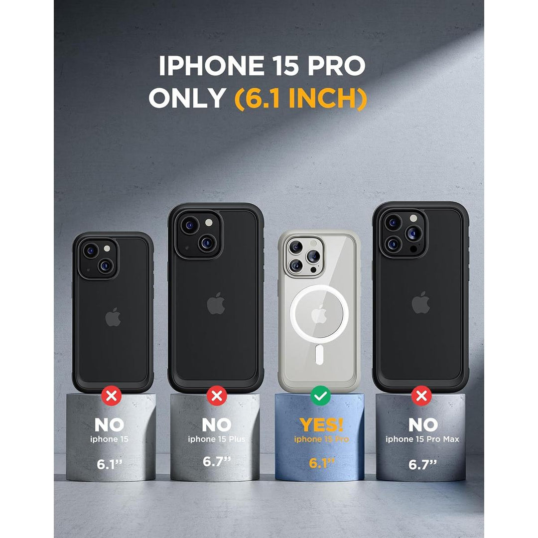 TitaniumMag Bumper Case for iPhone 15 Pro - DOKUTRONIX