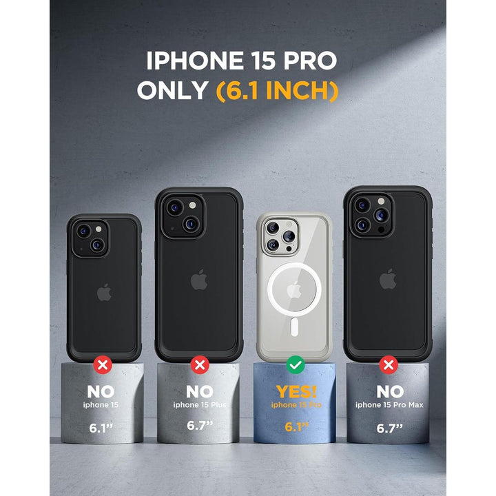 TitaniumMag Bumper Case for iPhone 15 Pro - DOKUTRONIX