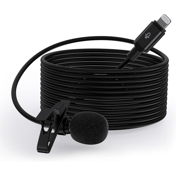 ttstar iPhone Lavalier Mic - 16.4ft Omnidirectional - DOKUTRONIX