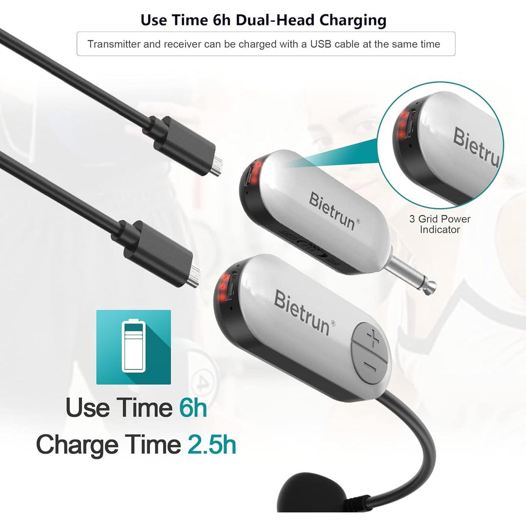 UHF 2-in-1 Mic Headset & Handheld - DOKUTRONIX