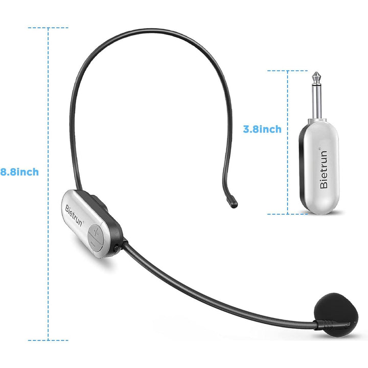 UHF 2-in-1 Mic Headset & Handheld - DOKUTRONIX
