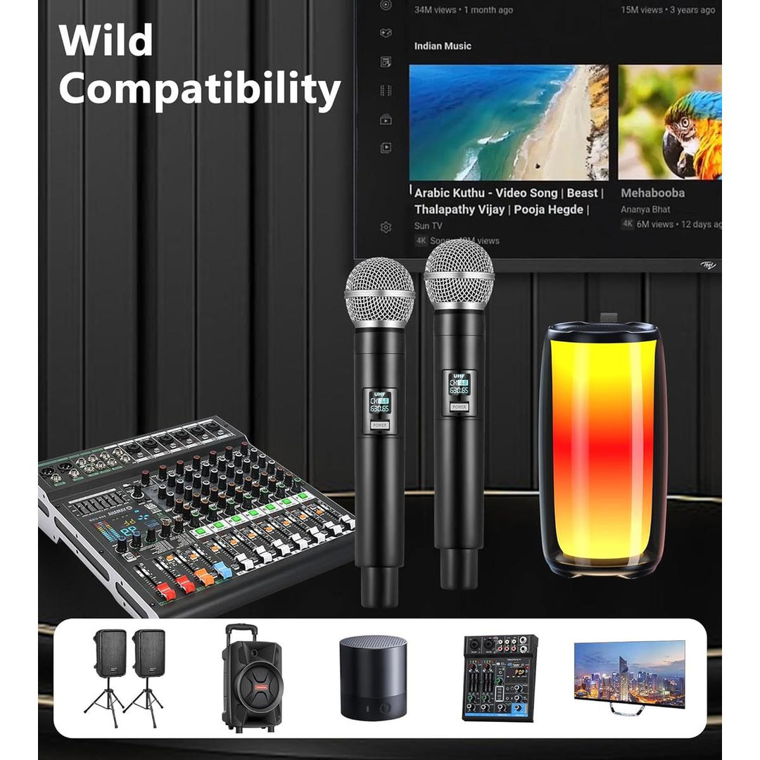 UHF DuoMic Pro: Wireless Audio Excellence - DOKUTRONIX