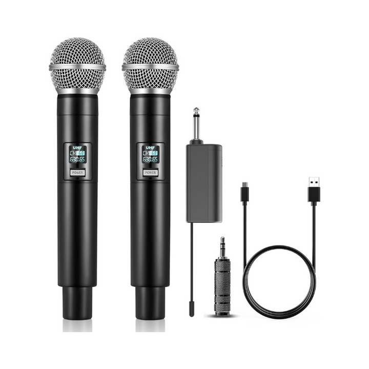 UHF DuoMic Pro: Wireless Audio Excellence - DOKUTRONIX