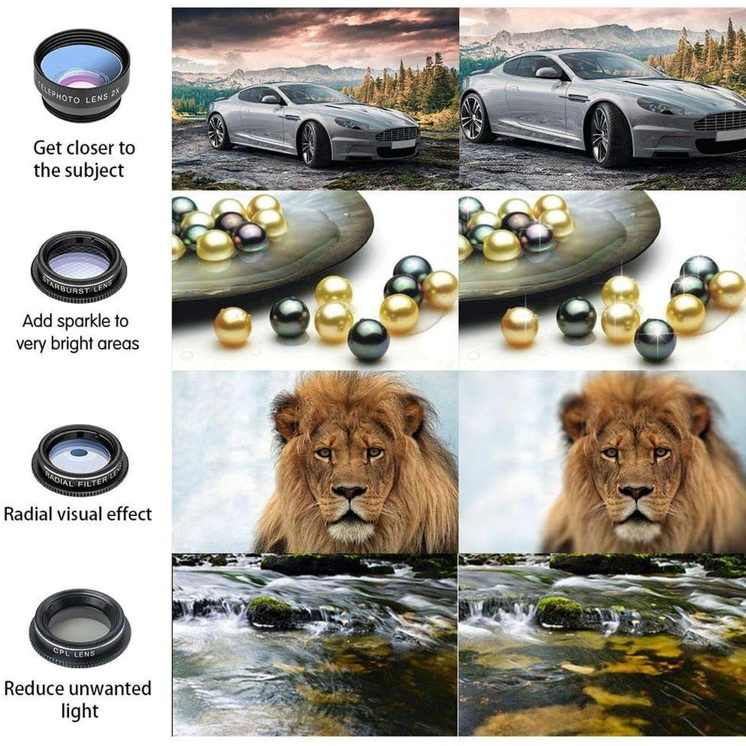Ultimate Lens Kit w/ Selfie Light - DOKUTRONIX