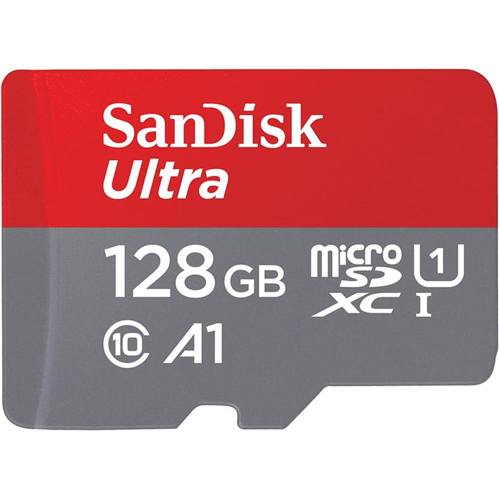 Ultra 128GB microSDXC Card - SanDisk SDSQUAB Series - DOKUTRONIX