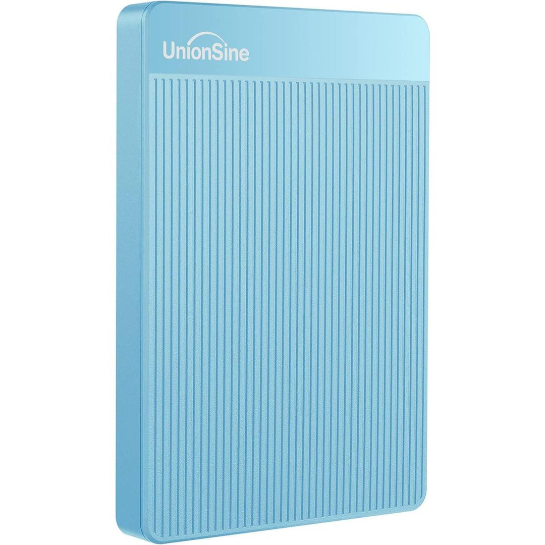 UnionSine Slim 320GB USB 3.0 External HDD - Blue - DOKUTRONIX