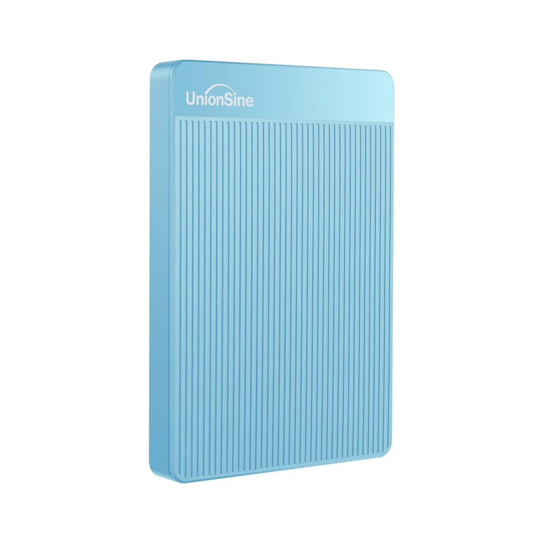 UnionSine Slim 320GB USB 3.0 External HDD - Blue - DOKUTRONIX
