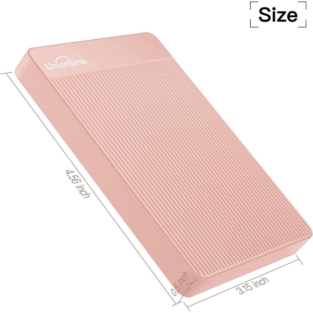 UniSlim 320 Pink HDD-USB 3.0 - DOKUTRONIX