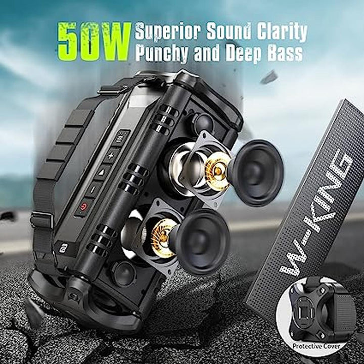 Waterproof 50W Bluetooth Speaker - DOKUTRONIX