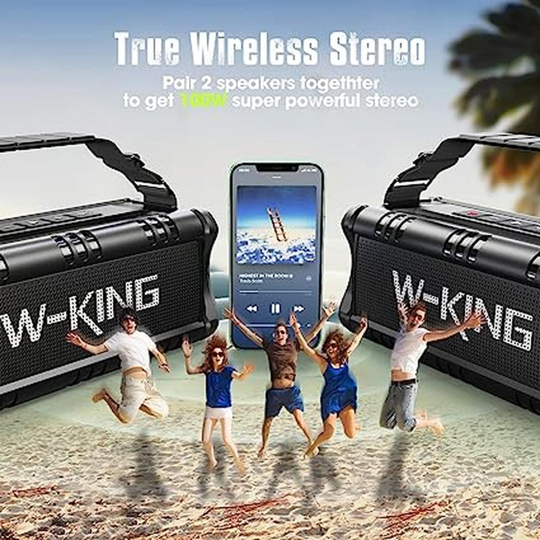 Waterproof 50W Bluetooth Speaker - DOKUTRONIX