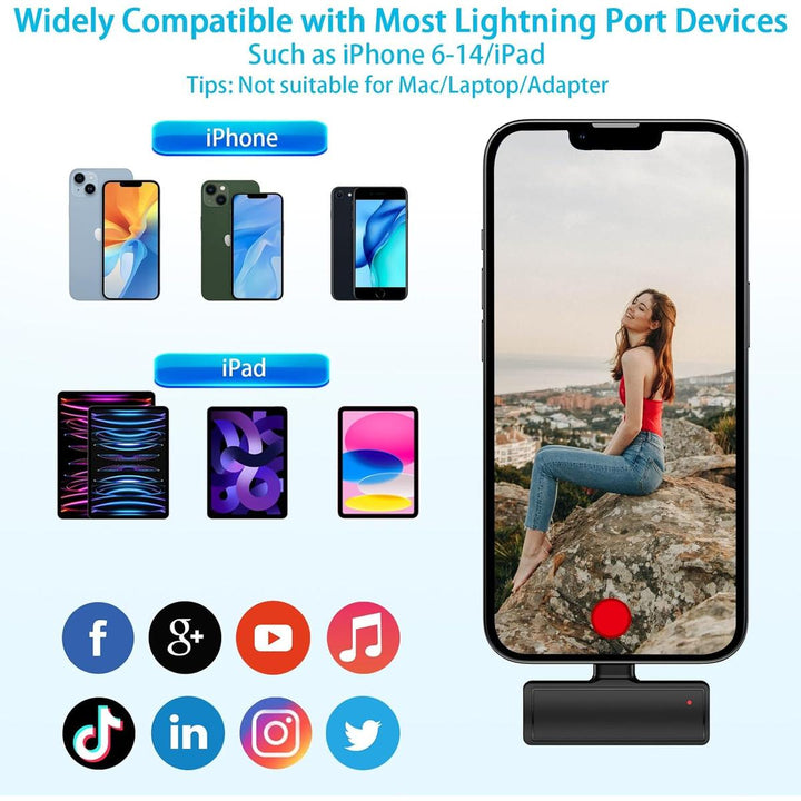 Wireless Lav Mics for iPhone - DOKUTRONIX