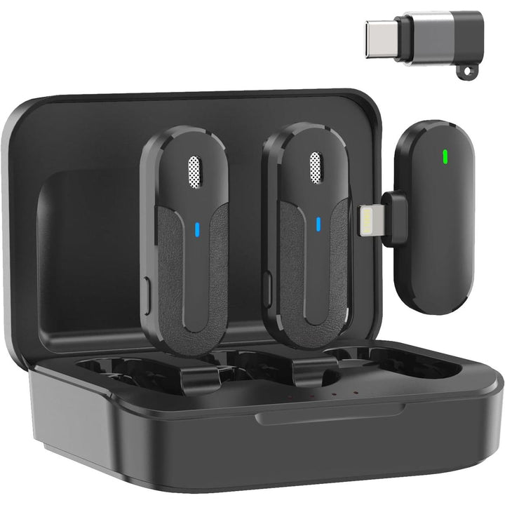 Wireless Lavalier Duo: Noise-Cancel, 40H - DOKUTRONIX