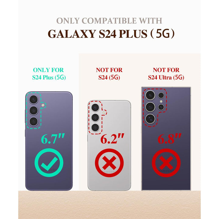 GVIEWIN Quicksand Samsung S24 Plus Case - DOKUTRONIX