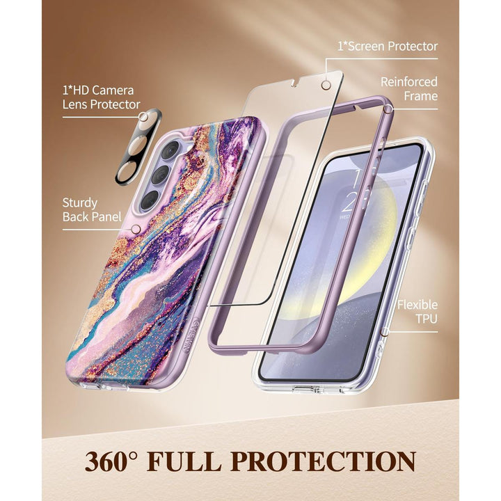 GVIEWIN Quicksand Samsung S24 Plus Case - DOKUTRONIX