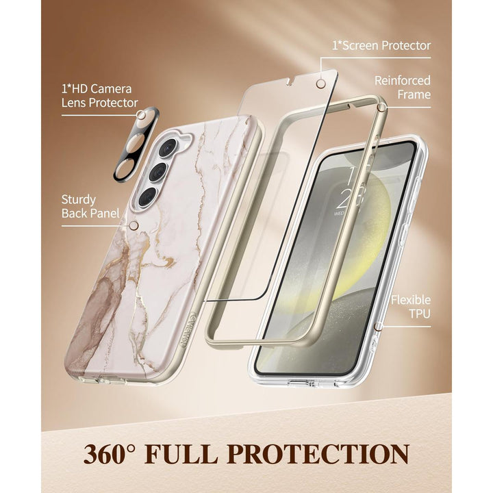 GVIEWIN Quicksand Samsung S24 Plus Case - DOKUTRONIX
