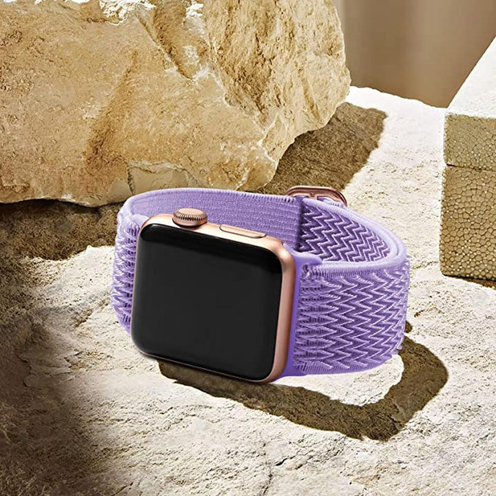 Lilac Dokutronix Elastic iWatch Band - DOKUTRONIX